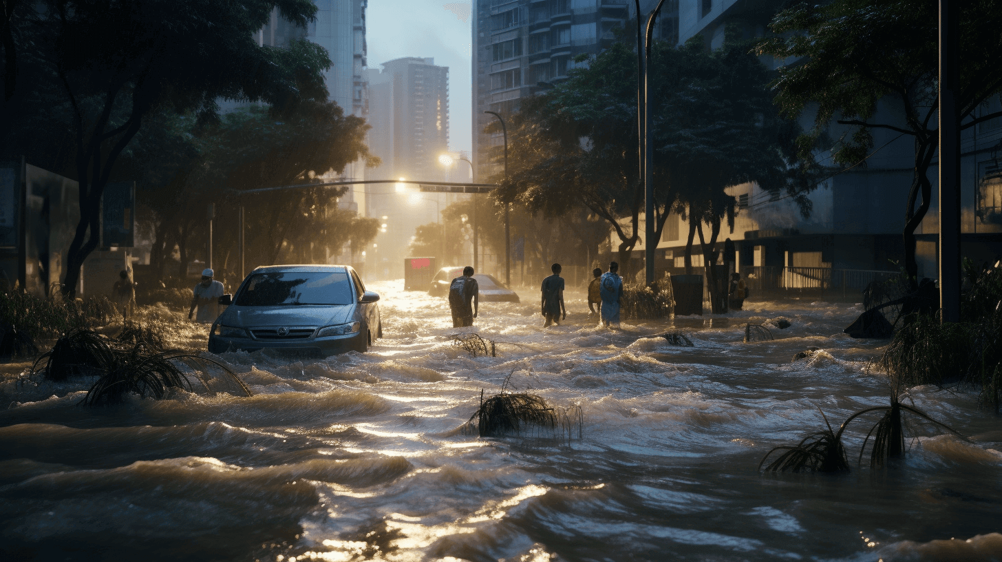 Гонконг и Шэньчжэнь затопил самый сильный дождь за всю историю наблюдений