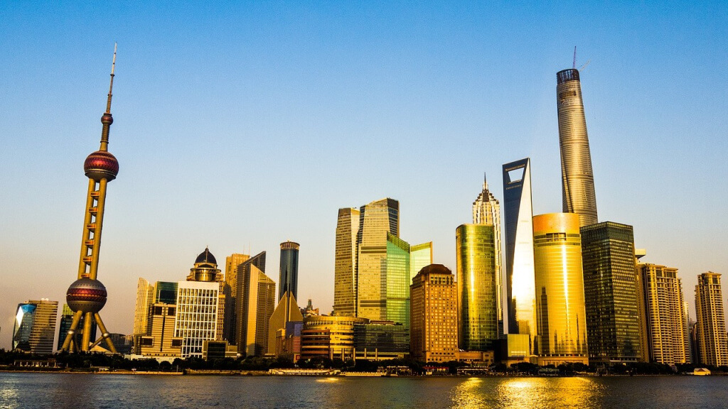 Города Китая Шанхай