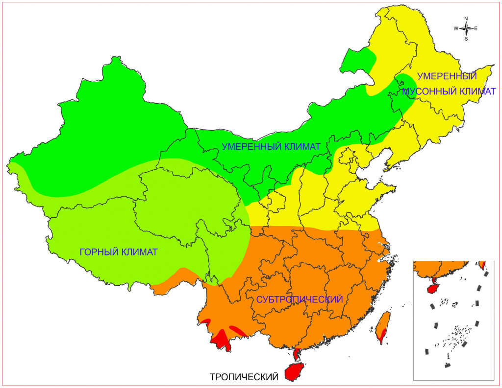 Климат Китая