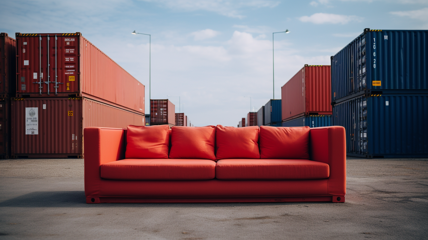 Доставка мебели из Китая