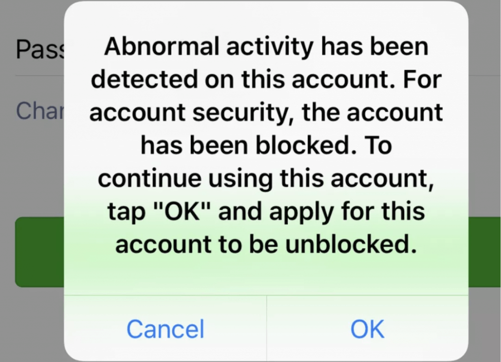 Блокировка Wechat Блокировка Wechat